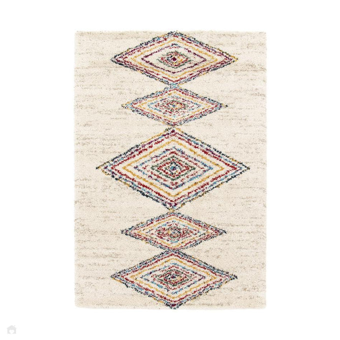 Noble Diamonds Multicolour Rug-Melrose-Rug Love - The Most Loved Rug Store