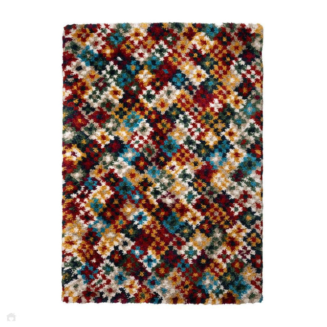 Noble Mosaic Multicolour Rug-Melrose-Rug Love - The Most Loved Rug Store