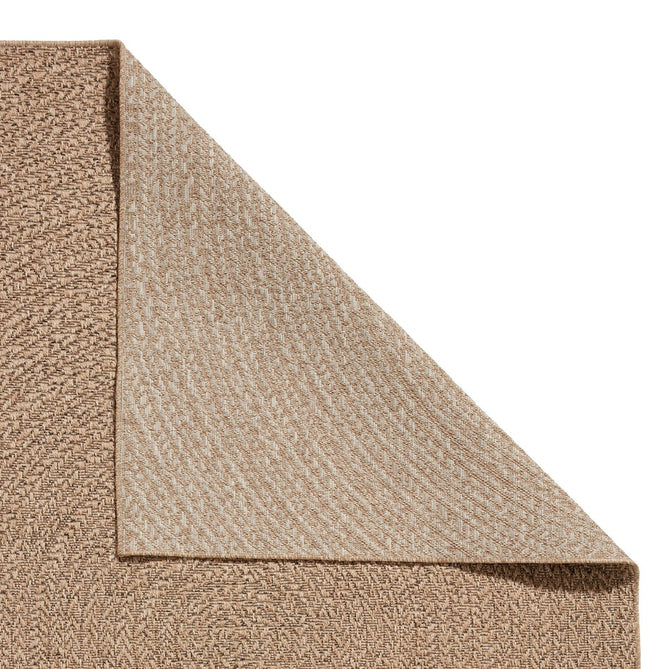 Nomad 5004 Jute-Look Durable Stain-Resistant Weatherproof Flatweave In-Outdoor Brown Rug-Think Rugs-Rug Love - The Most Loved Rug Store