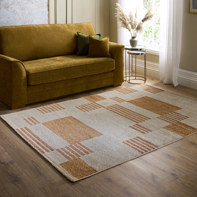 Nomad Block Terracotta Rug