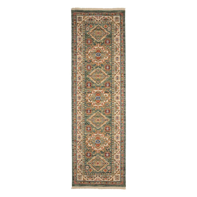Nomad Vintage Green/Multicolour Rug-Melrose-Rug Love - The Most Loved Rug Store