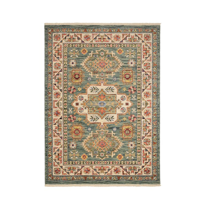 Nomad Vintage Green/Multicolour Rug-Melrose-Rug Love - The Most Loved Rug Store
