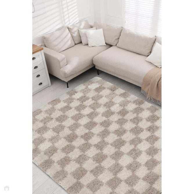 Nomadic Checks Natural Rug-Melrose-Rug Love - The Most Loved Rug Store