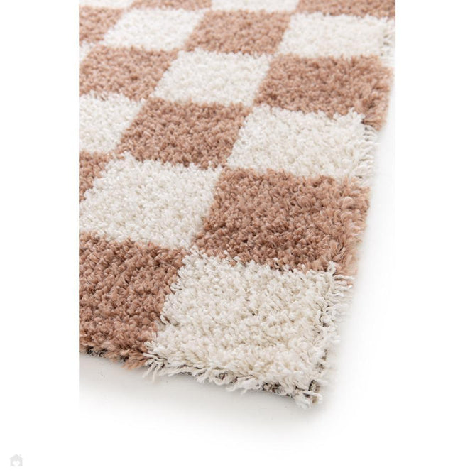 Nomadic Checks Terracotta Rug-Melrose-Rug Love - The Most Loved Rug Store