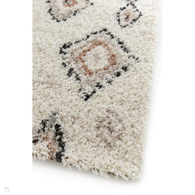 Nomadic Shaggy Diamonds Natural Rug-Melrose-Rug Love - The Most Loved Rug Store