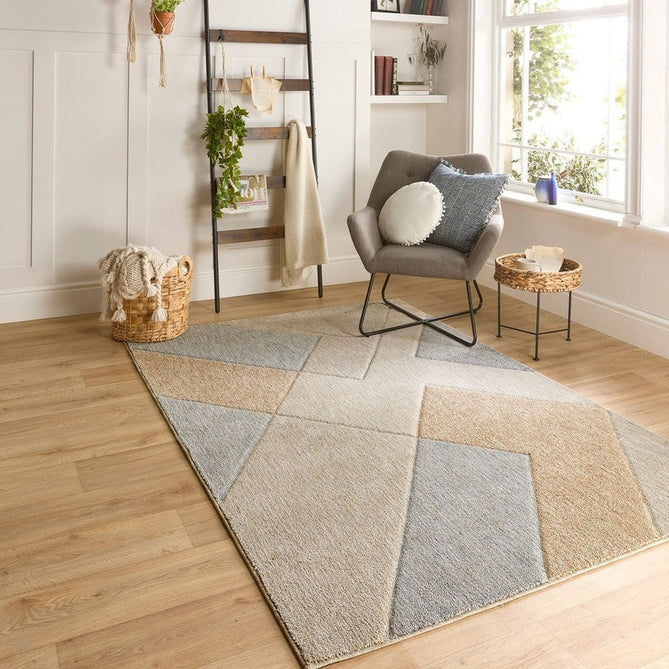 Notion Cream/Blue/Multicolour Rug-Origins-Rug Love - The Most Loved Rug Store