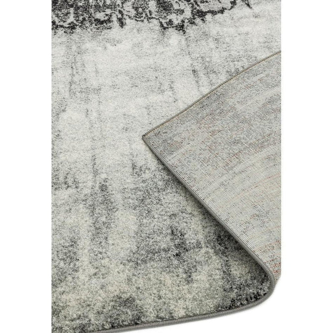 Nova NV03 Distress Modern Abstract Durable Easy-Care Polypropylene Short Pile Grey Rug-Asiatic Carpets-Rug Love - The Most Loved Rug Store