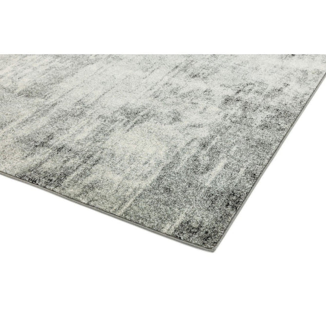 Nova NV03 Distress Modern Abstract Durable Easy-Care Polypropylene Short Pile Grey Rug-Asiatic Carpets-Rug Love - The Most Loved Rug Store