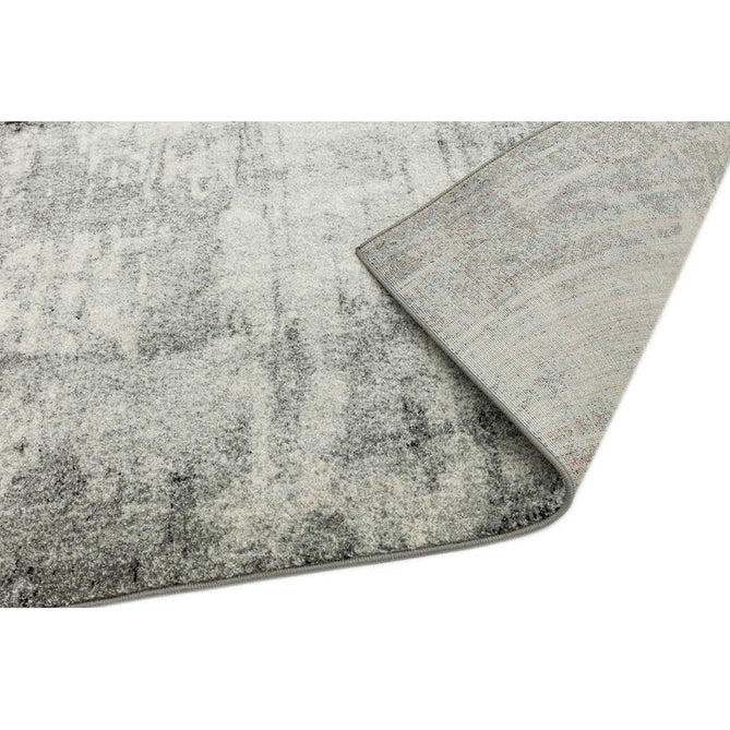 Nova NV03 Distress Modern Abstract Durable Easy-Care Polypropylene Short Pile Grey Rug-Asiatic Carpets-Rug Love - The Most Loved Rug Store