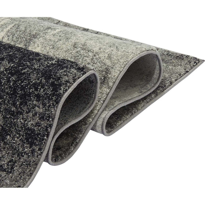 Nova NV03 Distress Modern Abstract Durable Easy-Care Polypropylene Short Pile Grey Rug-Asiatic Carpets-Rug Love - The Most Loved Rug Store