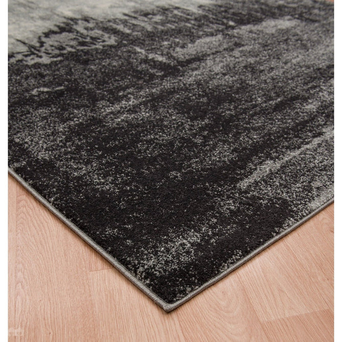 Nova NV03 Distress Modern Abstract Durable Easy-Care Polypropylene Short Pile Grey Rug-Asiatic Carpets-Rug Love - The Most Loved Rug Store
