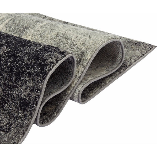 Nova NV03 Distress Modern Abstract Durable Easy-Care Polypropylene Short Pile Grey Rug-Asiatic Carpets-Rug Love - The Most Loved Rug Store