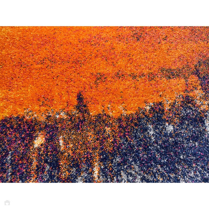 Nova NV04 Distress Modern Abstract Durable Easy-Care Polypropylene Short Pile Orange Rug-Asiatic Carpets-Rug Love - The Most Loved Rug Store