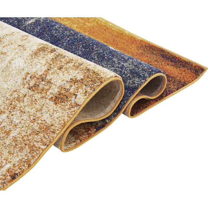 Nova NV04 Distress Modern Abstract Durable Easy-Care Polypropylene Short Pile Orange Rug-Asiatic Carpets-Rug Love - The Most Loved Rug Store