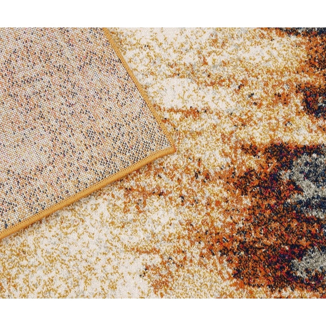 Nova NV04 Distress Modern Abstract Durable Easy-Care Polypropylene Short Pile Orange Rug-Asiatic Carpets-Rug Love - The Most Loved Rug Store