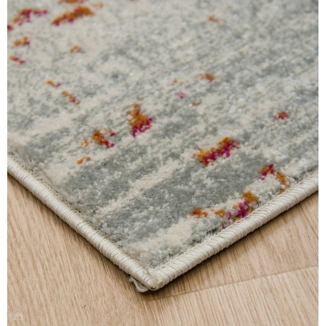 Nova NV09 Antique Traditional Medallion Border Durable Easy-Care Polypropylene Short Pile Orange/Cream/Grey Rug-Asiatic Carpets-Rug Love - The Most Loved Rug Store