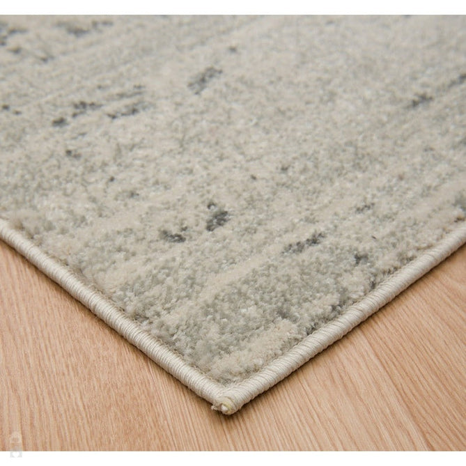Nova NV10 Antique Traditional Medallion Border Durable Easy-Care Polypropylene Short Pile Grey/Cream Rug-Asiatic Carpets-Rug Love - The Most Loved Rug Store