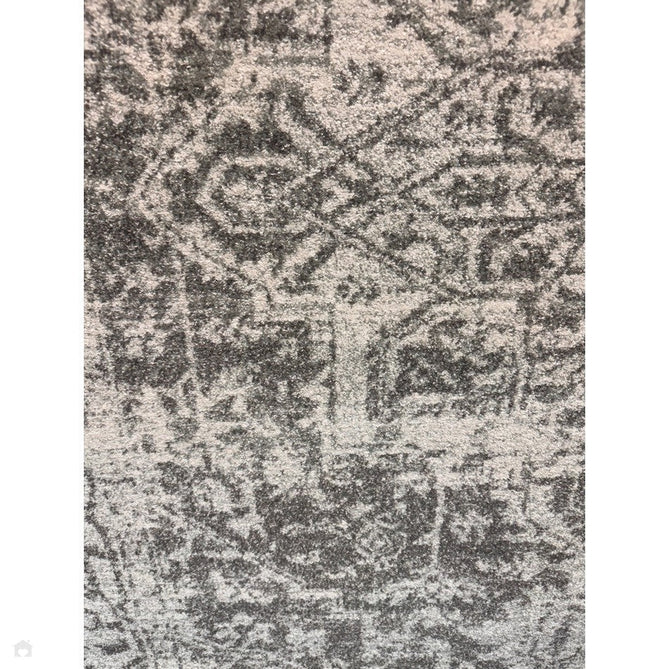 Nova NV10 Antique Traditional Medallion Border Durable Easy-Care Polypropylene Short Pile Grey/Cream Rug-Asiatic Carpets-Rug Love - The Most Loved Rug Store
