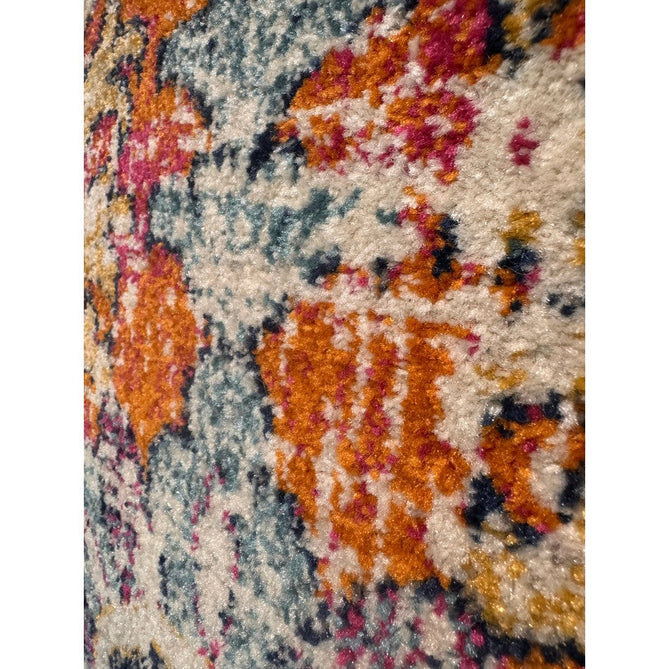 Nova NV12 Medallion Traditional Border Durable Easy-Care Polypropylene Short Pile Multicolour Rug-Asiatic Carpets-Rug Love - The Most Loved Rug Store