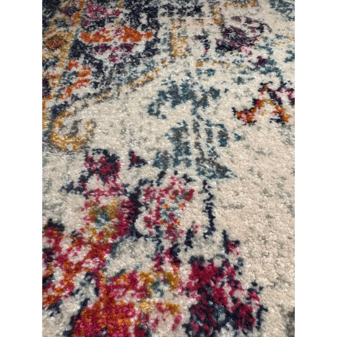 Nova NV12 Medallion Traditional Border Durable Easy-Care Polypropylene Short Pile Multicolour Rug-Asiatic Carpets-Rug Love - The Most Loved Rug Store