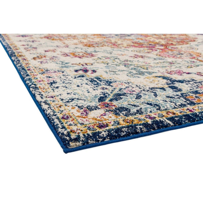 Nova NV12 Medallion Traditional Border Durable Easy-Care Polypropylene Short Pile Multicolour Rug-Asiatic Carpets-Rug Love - The Most Loved Rug Store