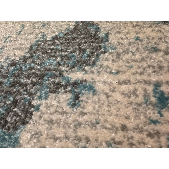 Nova NV15 Painterly Modern Abstract Durable Easy-Care Polypropylene Short Pile Duck Egg Rug-Asiatic Carpets-Rug Love - The Most Loved Rug Store
