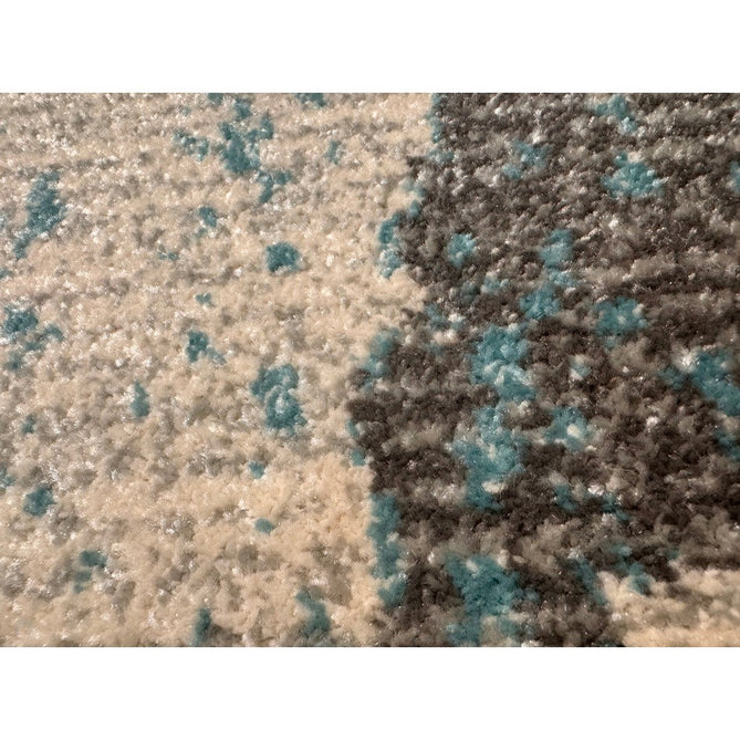 Nova NV15 Painterly Modern Abstract Durable Easy-Care Polypropylene Short Pile Duck Egg Rug-Asiatic Carpets-Rug Love - The Most Loved Rug Store