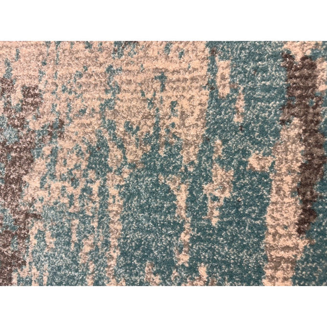 Nova NV15 Painterly Modern Abstract Durable Easy-Care Polypropylene Short Pile Duck Egg Rug-Asiatic Carpets-Rug Love - The Most Loved Rug Store