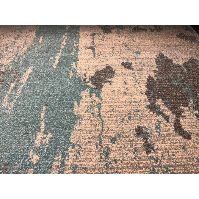 Nova NV15 Painterly Modern Abstract Durable Easy-Care Polypropylene Short Pile Duck Egg Rug-Asiatic Carpets-Rug Love - The Most Loved Rug Store