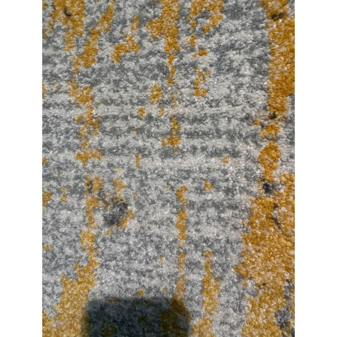 Nova NV18 Painterly Modern Abstract Durable Easy-Care Polypropylene Short Pile Ochre Rug-Asiatic Carpets-Rug Love - The Most Loved Rug Store