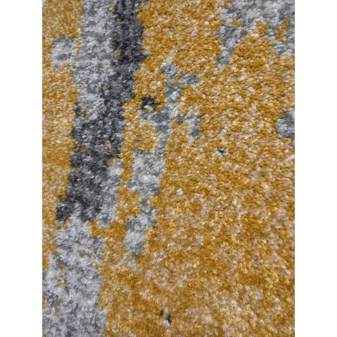 Nova NV18 Painterly Modern Abstract Durable Easy-Care Polypropylene Short Pile Ochre Rug-Asiatic Carpets-Rug Love - The Most Loved Rug Store