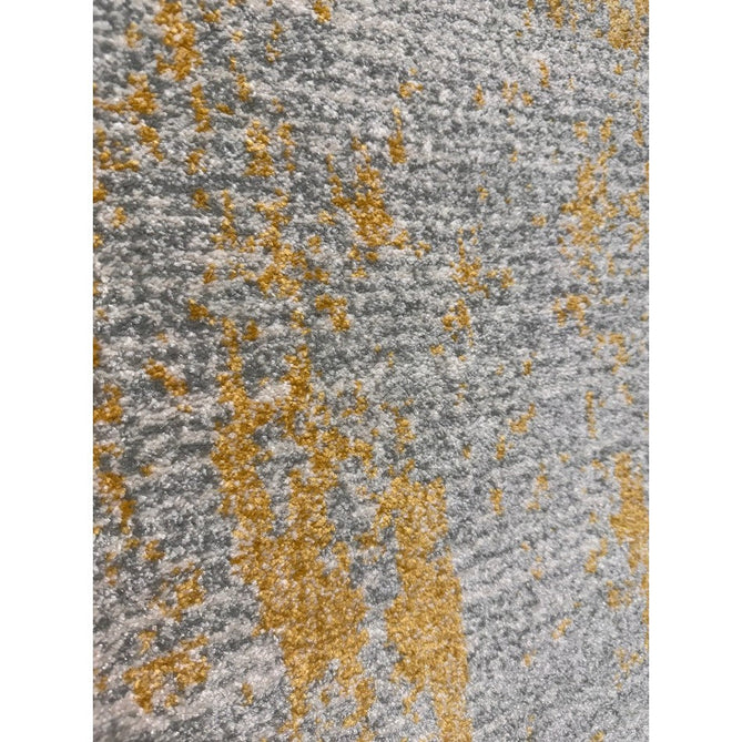 Nova NV18 Painterly Modern Abstract Durable Easy-Care Polypropylene Short Pile Ochre Rug-Asiatic Carpets-Rug Love - The Most Loved Rug Store