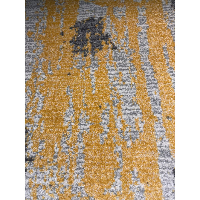 Nova NV18 Painterly Modern Abstract Durable Easy-Care Polypropylene Short Pile Ochre Rug-Asiatic Carpets-Rug Love - The Most Loved Rug Store