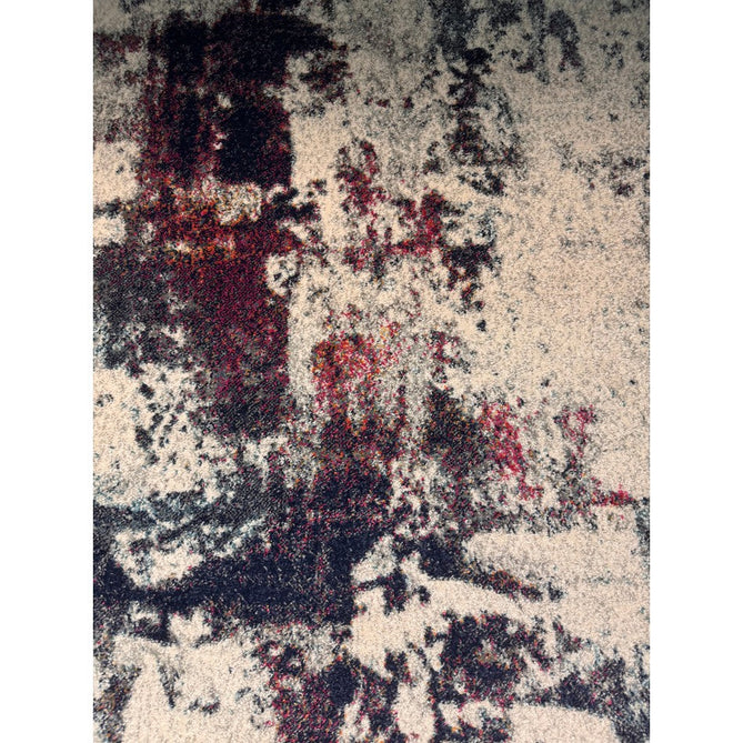 Nova NV23 Abstract Modern Abstract Durable Easy-Care Polypropylene Short Pile Navy Multicolour Rug-Asiatic Carpets-Rug Love - The Most Loved Rug Store