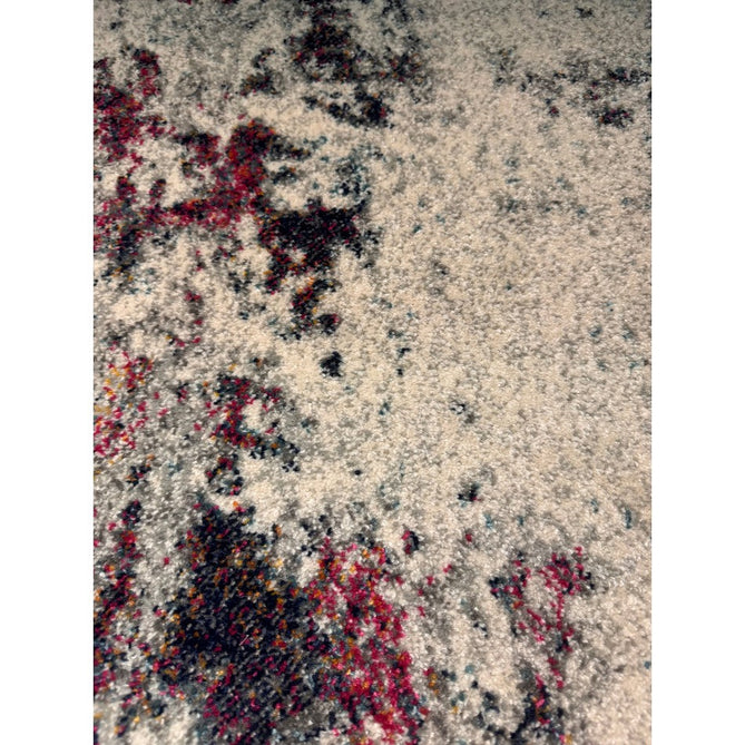 Nova NV23 Abstract Modern Abstract Durable Easy-Care Polypropylene Short Pile Navy Multicolour Rug-Asiatic Carpets-Rug Love - The Most Loved Rug Store