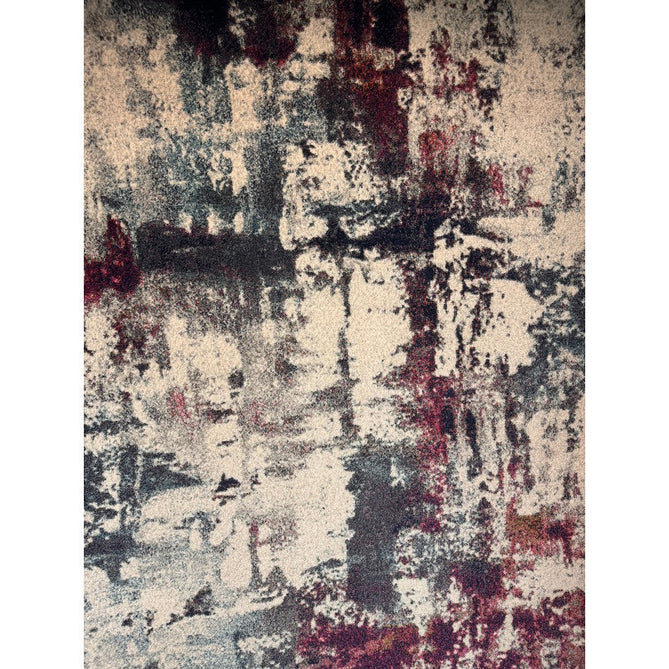 Nova NV23 Abstract Modern Abstract Durable Easy-Care Polypropylene Short Pile Navy Multicolour Rug-Asiatic Carpets-Rug Love - The Most Loved Rug Store