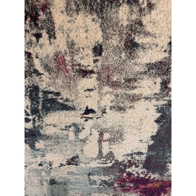 Nova NV23 Abstract Modern Abstract Durable Easy-Care Polypropylene Short Pile Navy Multicolour Rug-Asiatic Carpets-Rug Love - The Most Loved Rug Store