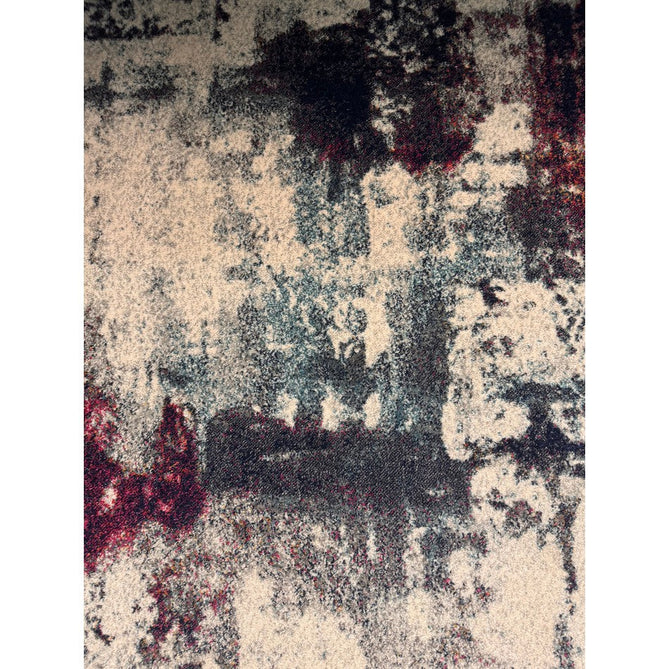 Nova NV23 Abstract Modern Abstract Durable Easy-Care Polypropylene Short Pile Navy Multicolour Rug-Asiatic Carpets-Rug Love - The Most Loved Rug Store
