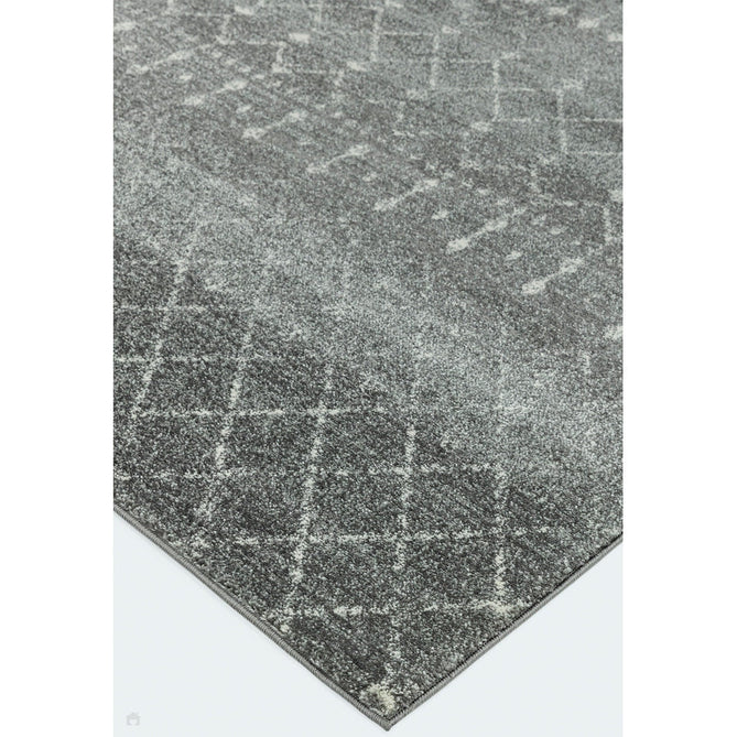 Nova NV34 Nomadic Modern Tribal Durable Easy-Care Polypropylene Short Pile Grey Rug-Asiatic Carpets-Rug Love - The Most Loved Rug Store