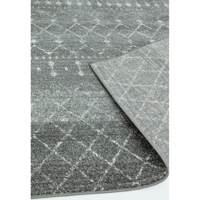 Nova NV34 Nomadic Modern Tribal Durable Easy-Care Polypropylene Short Pile Grey Rug-Asiatic Carpets-Rug Love - The Most Loved Rug Store