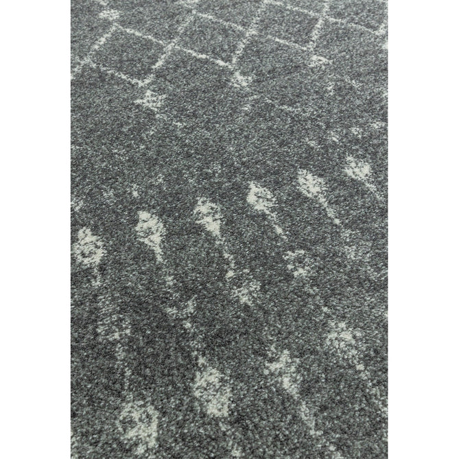Nova NV34 Nomadic Modern Tribal Durable Easy-Care Polypropylene Short Pile Grey Rug-Asiatic Carpets-Rug Love - The Most Loved Rug Store