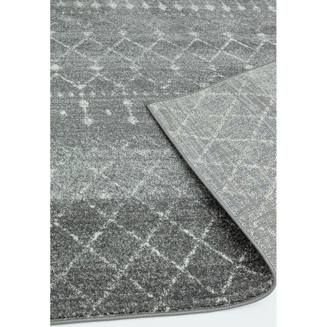 Nova NV34 Nomadic Modern Tribal Durable Easy-Care Polypropylene Short Pile Grey Rug-Asiatic Carpets-Rug Love - The Most Loved Rug Store