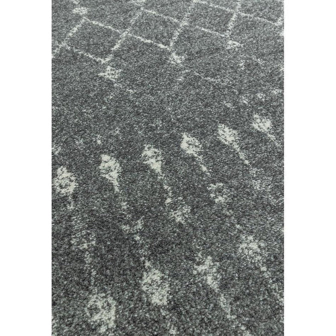 Nova NV34 Nomadic Modern Tribal Durable Easy-Care Polypropylene Short Pile Grey Rug-Asiatic Carpets-Rug Love - The Most Loved Rug Store