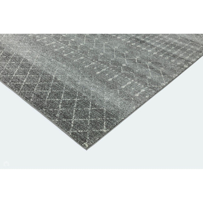 Nova NV34 Nomadic Modern Tribal Durable Easy-Care Polypropylene Short Pile Grey Rug-Asiatic Carpets-Rug Love - The Most Loved Rug Store