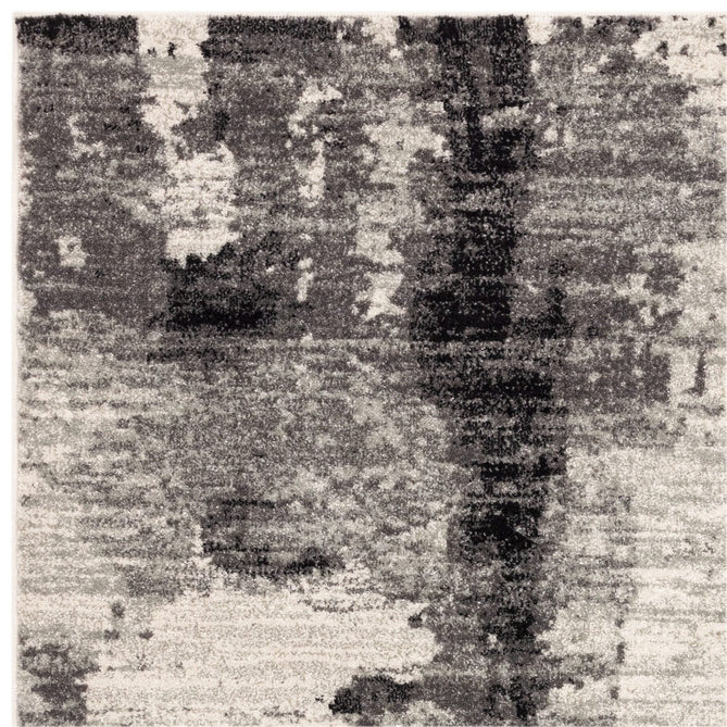 Nova NV37 Mirage Modern Abstract Durable Easy-Care Polypropylene Short Pile Charcoal Grey/Black Rug-Asiatic Carpets-Rug Love - The Most Loved Rug Store