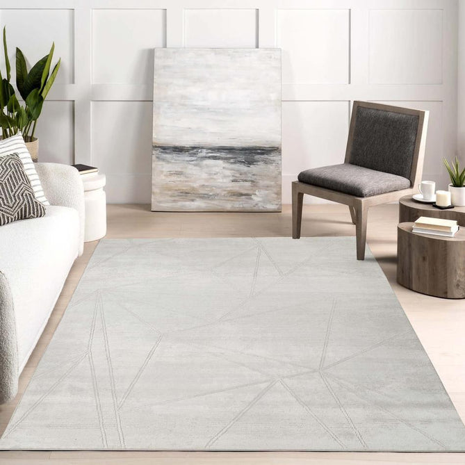 Novu Mirage NOV01 Modern Geometric-Abstract Distressed Shimmer Soft Velvety Hi-Lo Textured Cut Pile Polyblend Warm Beige/Champagne/Sandstone/Taupe/Ivory Rug-Desire Rugs-Rug Love - The Most Loved Rug Store