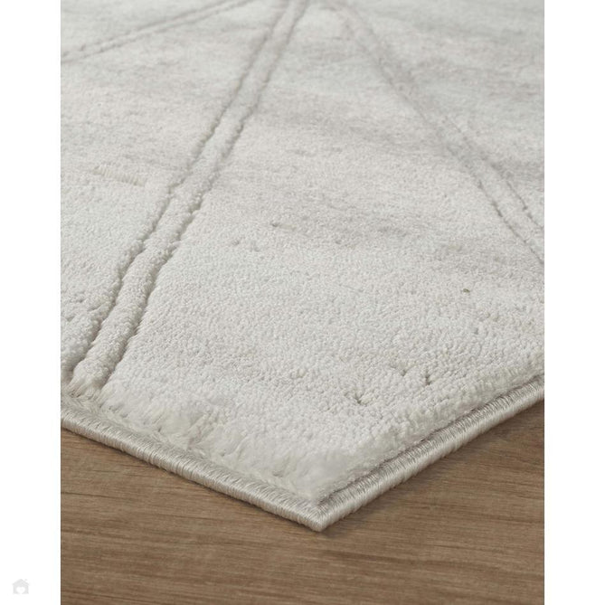 Novu Mirage NOV01 Modern Geometric-Abstract Distressed Shimmer Soft Velvety Hi-Lo Textured Cut Pile Polyblend Warm Beige/Champagne/Sandstone/Taupe/Ivory Rug-Desire Rugs-Rug Love - The Most Loved Rug Store
