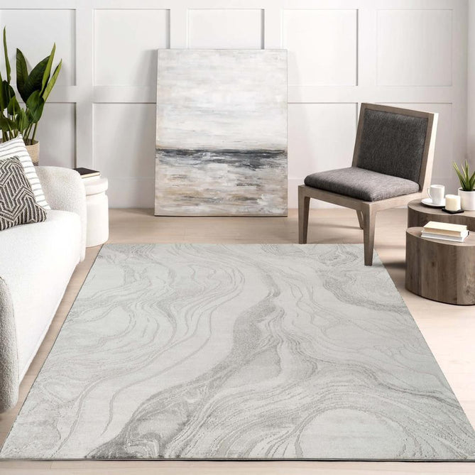 Novu Stream NOV02 Modern Abstract Distressed Marbled Shimmer Soft Velvety Hi-Lo Textured Cut Pile Polyblend Warm Beige/Sandstone/Champagne/Taupe/Ivory Rug-Desire Rugs-Rug Love - The Most Loved Rug Store