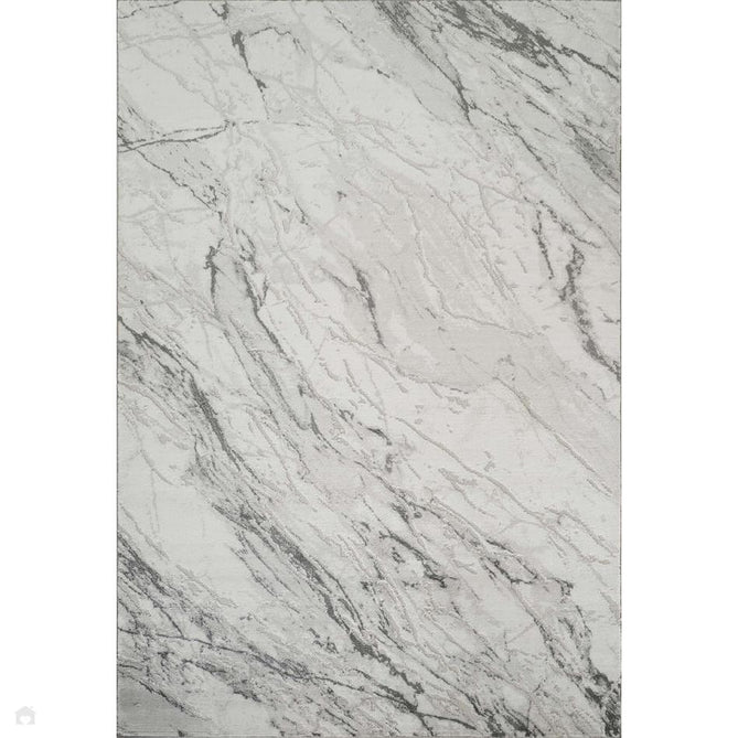 Novu Valley NOV03 Modern Abstract Distressed Marbled Shimmer Soft Velvety Hi-Lo Textured Cut Pile Polyblend Soft Grey/Pewter/Silver/Charcoal/Ivory Rug-Desire Rugs-Rug Love - The Most Loved Rug Store