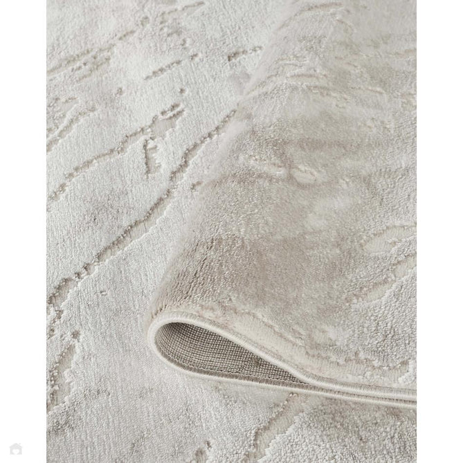 Novu Valley NOV03 Modern Abstract Distressed Marbled Shimmer Soft Velvety Hi-Lo Textured Cut Pile Polyblend Warm Beige/Stone Taupe/Champagne/Sand/Ivory Rug-Desire Rugs-Rug Love - The Most Loved Rug Store